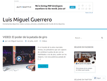 Tablet Screenshot of luismiguelguerrero.com